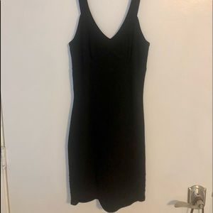Sexy Black Express V-Neck dress Size S